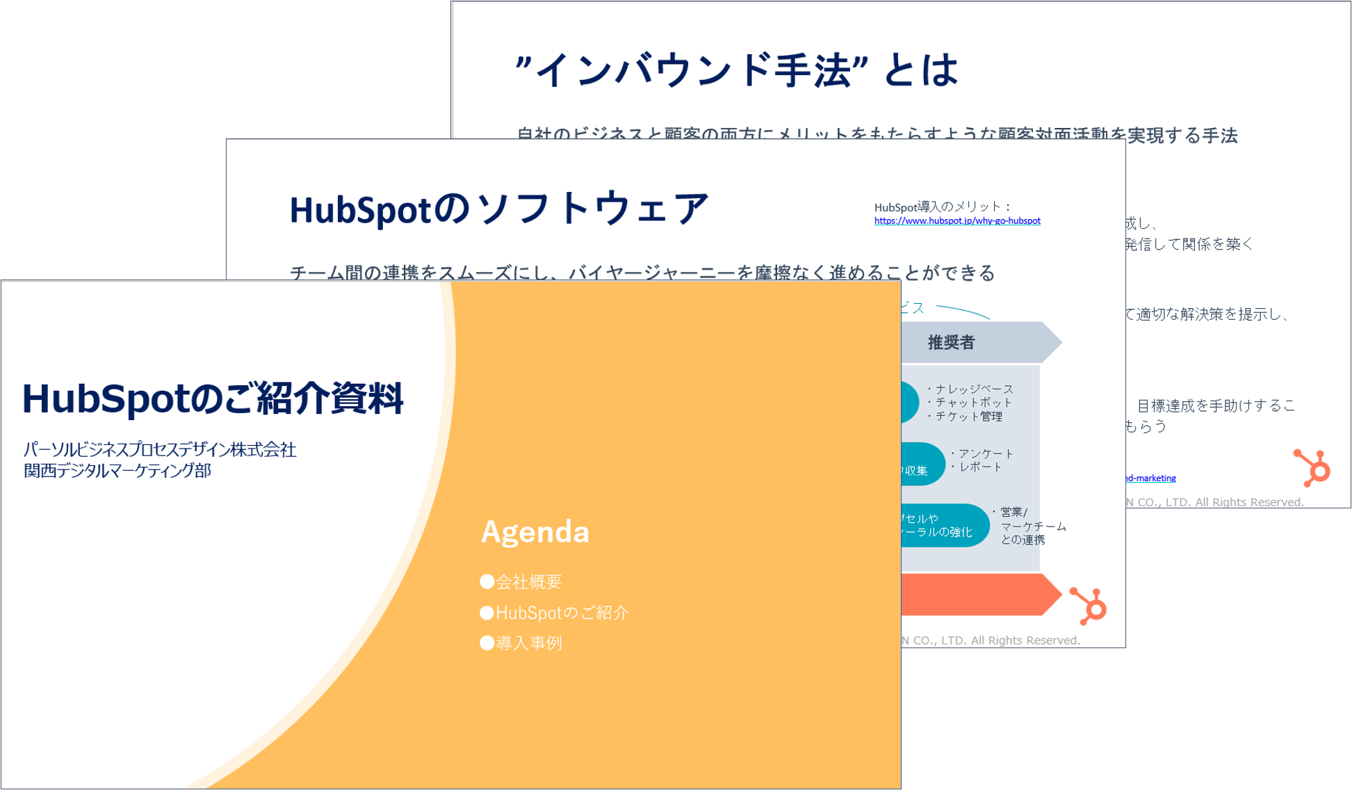 HubSpotのご紹介資料